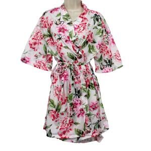 Show Me Your Mumu Robe Women One Size Coquette Cottage Core Romantic Floral